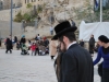Ortodoxný Žid smeruje k Múru nárekov