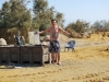 Bahnenie v sírnom kúpeli, Ein Gedi, Izrael