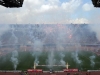 Ohňostroj pred zápasom Neapol - Siena