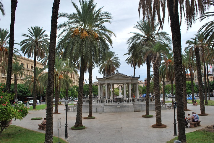 Piazza Castelnuovo, Palermo, Sicilia