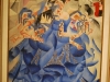 Gino Severini: Modrá balerína, 1912