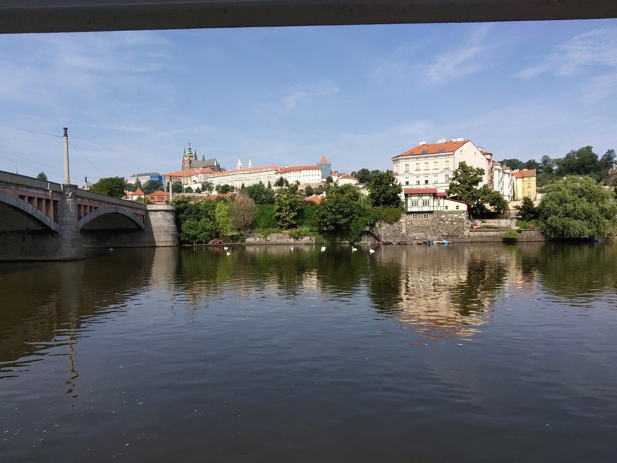 Výlet loďou po Vltave, Praha