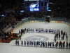 Zápas o bronz Fínsko - Švédsko, Quebec City, Kanada