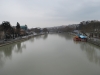Pohľad na rieku Mktvari z Mosta Slobody, Tbilisi