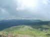 Sopka Vezuv - výhľad dole