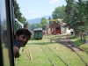Čiernohronská železnica, Martinko sa vykláňa z okna pred stanicou