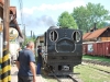 Čiernohronská železnica, v Čiernom Balogu stojí náš vlak smer Dobroč