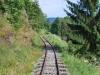 Čiernohronská železnica, trať popri Hrone