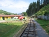 Čiernohronská železnica vedie cez futbalové ihrisko