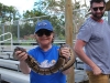 Marianka s hadom, Aligator Farm, Florida, USA