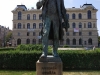 Socha Antonína Dvořáka pred Českou filharmóniou, Praha