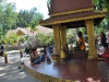 Pagoda v Botanickej záhrade, Siem Reap, Kambodža