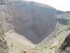 Sopka Vezuv - kráter